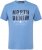 North Latitude Denim Printed Logo T-Shirt Dusty Blue TALL - TALL T-shirts - Lange T-shirts Mænd