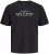 Jack & Jones Kevin T-Shirt Sort - T-shirts - T-shirts i store størrelser - 2XL-14XL