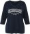 Ulla Popken City Name Graphic Tee Navy - Trykte T-shirts til kvinder - Printede T-shirts til Damer