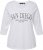 Ulla Popken City Name Graphic Tee Snow White - Trykte T-shirts til kvinder - Printede T-shirts til Damer