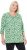 Ulla Popken Graphic Flower A-Line 3/4 Sleeve Tee Apple Green - T-shirts - 