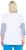 Ulla Popken Paper Boat Print 3/4 Sleeve Tee Snow White - Trykte T-shirts til kvinder - 