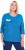 Ulla Popken Paper Boat Print 3/4 Sleeve Tee Pacific Blue - Trykte T-shirts til kvinder - 