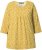 Ulla Popken Graphic Print Pleated 3/4 Sleeve Tee Mocha Brown - T-shirts - T-shirts til kvinder