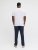 Jack & Jones Dover Denim O-Neck T-Shirt White - T-shirts - T-shirts i store størrelser - 2XL-14XL