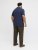 Jack & Jones College Logo Short Sleeve Polo Shirt Blue - Polotrøjer - Polotrøjer 2XL-8XL