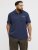 Jack & Jones College Logo Short Sleeve Polo Shirt Blue - Polotrøjer - Polotrøjer 2XL-8XL