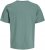 Jack & Jones College Logo Crew Neck T-Shirt Turquoise - T-shirts - T-shirts i store størrelser - 2XL-14XL