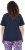Ulla Popken Shell Picker Club Short Sleeve Graphic Tee Navy - Trykte T-shirts til kvinder - 