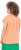 Ulla Popken Free Spirit Butterfly Cap Sleeve Graphic Tee Coral - Trykte T-shirts til kvinder - 