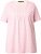 Ulla Popken Cactus Print Short Sleeve V-Neck Tee Pink - Trykte T-shirts til kvinder - 