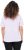 Ulla Popken Abstract Animal Print Short Sleeve Tee Lavender - Trykte T-shirts til kvinder - 