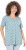 Ulla Popken Tile Print Short Sleeve Pleated Tee Light Moss Green - Trykte T-shirts til kvinder - Printede T-shirts til Damer