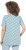 Ulla Popken Tile Print Short Sleeve Pleated Tee Light Moss Green - Trykte T-shirts til kvinder - Printede T-shirts til Damer