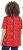 Ulla Popken Letter Print Short Sleeve Tee Red - Trykte T-shirts til kvinder - Printede T-shirts til Damer