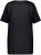 Ulla Popken Essential Front Pleat Tee Black - T-shirts - T-shirts til kvinder