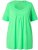 Ulla Popken Essential Front Pleat Tee Mint Green - T-shirts - 