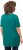 Ulla Popken Essential Front Pleat Tee Dark Emerald - T-shirts - T-shirts til kvinder