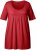 Ulla Popken Essential Front Pleat Tee Poppy - T-shirts - T-shirts til kvinder