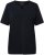 Ulla Popken Essential Notch Neck Stretch Tee Navy Blue - T-shirts - 