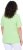 Ulla Popken Essential Notch Neck Stretch Tee Light Green - T-shirts - T-shirts til kvinder