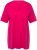 Ulla Popken Essential Notch Neck Stretch Tee Magenta Pink - T-shirts - 