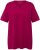 Ulla Popken Essential Notch Neck Stretch Tee Magnolia Red - T-shirts - 