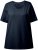 Ulla Popken Essential Round Neck Stretch Tee Navy Blue - T-shirts - T-shirts til kvinder