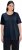 Ulla Popken Essential Round Neck Stretch Tee Navy Blue - T-shirts - T-shirts til kvinder