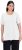 Ulla Popken Essential Round Neck Stretch Tee Snow White - T-shirts - T-shirts til kvinder