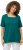 Ulla Popken Essential Square Neck Stretch Tee Emerald - T-shirts - 