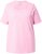 Ulla Popken Essential Square Neck Stretch Tee Pink - T-shirts - T-shirts til kvinder