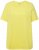 Ulla Popken Essential Square Neck Stretch Tee Lemon Yellow - T-shirts - T-shirts til kvinder
