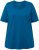 Ulla Popken Essential Square Neck Stretch Tee Medium Blue - T-shirts - T-shirts til kvinder