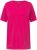 Ulla Popken Essential Square Neck Stretch Tee Fuchsia Pink - T-shirts - T-shirts til kvinder