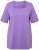 Ulla Popken Essential Square Neck Stretch Tee Pale Lilac - T-shirts - 