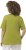 Ulla Popken Double Layer Rounded V-Neck Slim Fit Tee Apple Green - T-shirts - T-shirts til kvinder