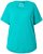 Ulla Popken UPF 50 Quick Drying Tee Turquoise - T-shirts - T-shirts til kvinder