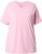 Ulla Popken Eco Cotton Basic T-Shirt 2-Pack Grey/Pink - T-shirts - T-shirts til kvinder