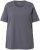 Ulla Popken Essential Round Neck Stretch Tee Graphite Grey - T-shirts - T-shirts til kvinder