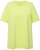 Ulla Popken Essential Round Neck Stretch Tee Lime Green - T-shirts - T-shirts til kvinder