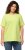Ulla Popken Essential Round Neck Stretch Tee Lime Green - T-shirts - T-shirts til kvinder