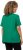 Ulla Popken Essential Round Neck Stretch Tee Emerald Green - T-shirts - 