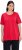 Ulla Popken Essential Round Neck Stretch Tee Red - T-shirts - T-shirts til kvinder