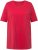 Ulla Popken Essential Round Neck Stretch Tee Dark Pink - T-shirts - T-shirts til kvinder