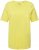 Ulla Popken Essential Round Neck Stretch Tee Lemon Yellow - T-shirts - T-shirts til kvinder