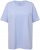 Ulla Popken Essential Round Neck Stretch Tee Sky Blue - T-shirts - T-shirts til kvinder