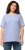 Ulla Popken Essential Round Neck Stretch Tee Sky Blue - T-shirts - T-shirts til kvinder