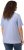 Ulla Popken Essential Round Neck Stretch Tee Sky Blue - T-shirts - T-shirts til kvinder