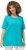Ulla Popken Essential Round Neck Stretch Tee Deep Aqua - T-shirts - 